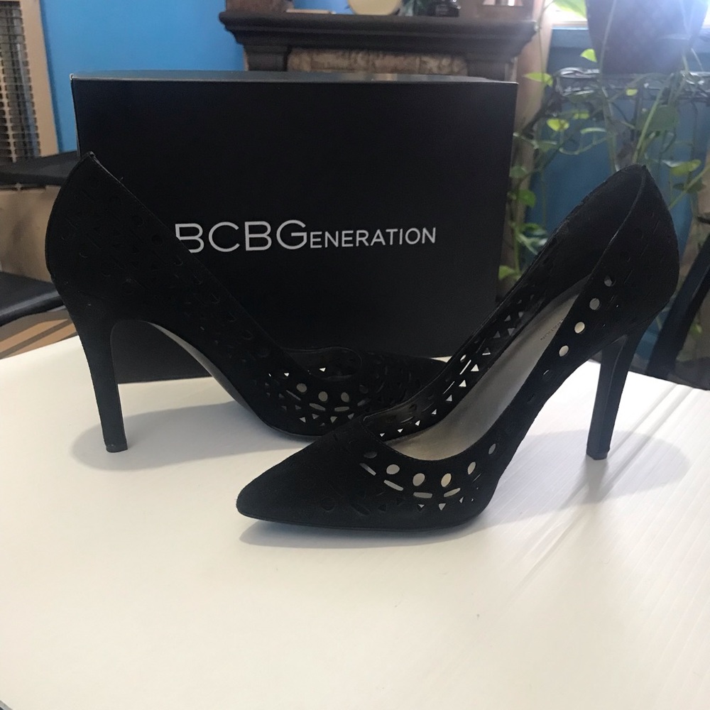 BCBGeneration Charia Black Heels - Picture 4 of 8